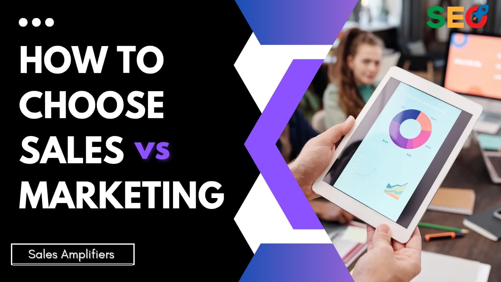 How to choose sales vs marketing